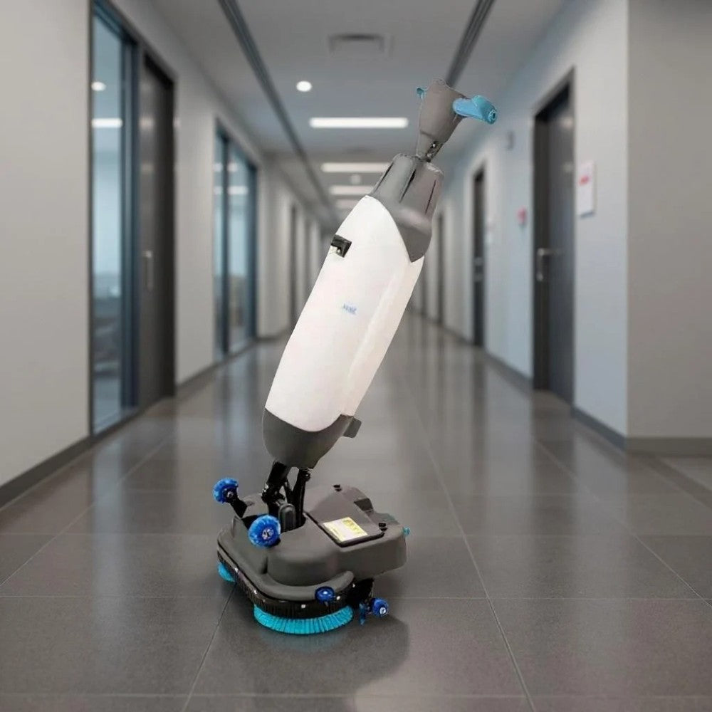 Maszyna czyszcząca do mycia podłóg Lesp SJ002 w biurze