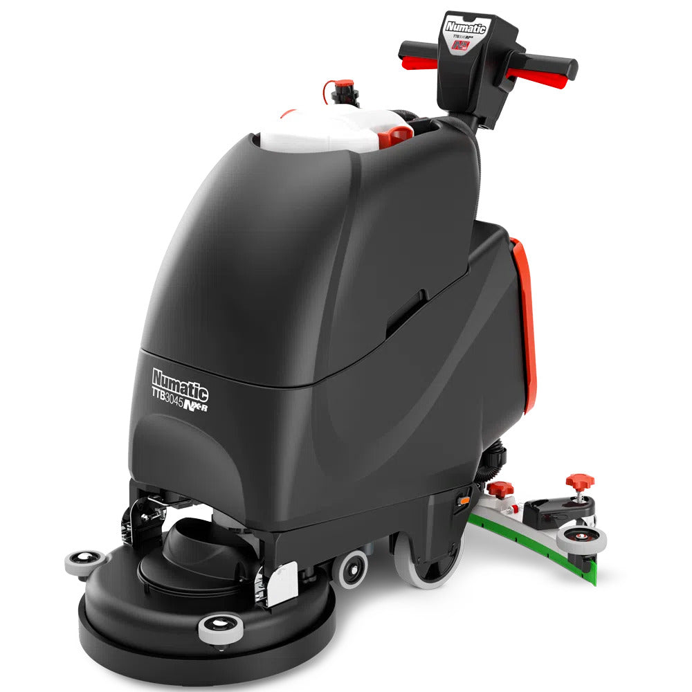 Numatic TTB 3045 NX-R – kompaktowy automat szorująco-zbierający z zasilaniem bateryjnym