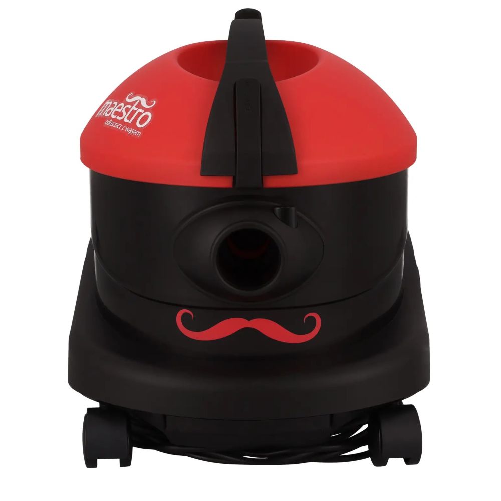 Przód profesjonalnego odkurzacza do pracy na sucho do biura, hotelu i domu Ehrle Maestro