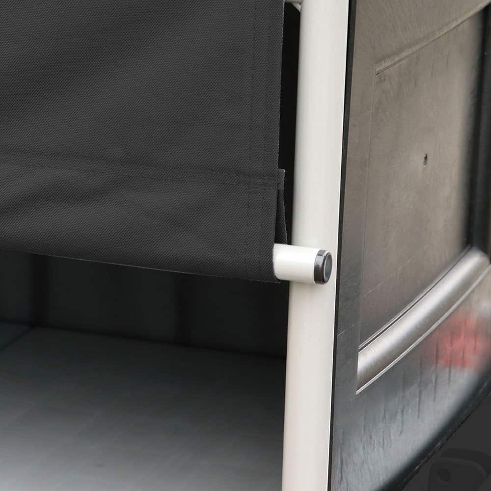 Roleta w wózku hotelowym do czystej i brudnej pościeli Numatic NKS 1LLR