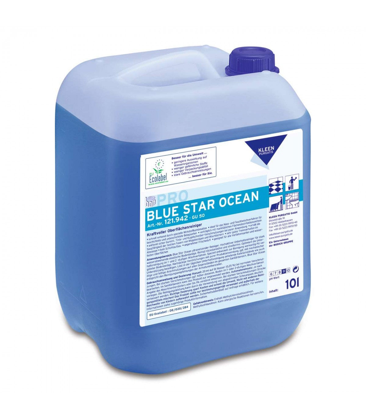 Blue Kleen Ocean - profesjonalny środek do bieżącego czyszczenia