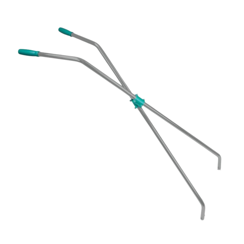 Kij nożycowy malowany proszkowo z plastikowym przegubem wzmacniającym TTS 1051