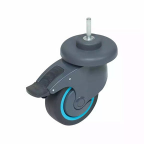 Koło z hamulcem i odbojnikiem do wózka do mycia podłóg Fantom Procart 311