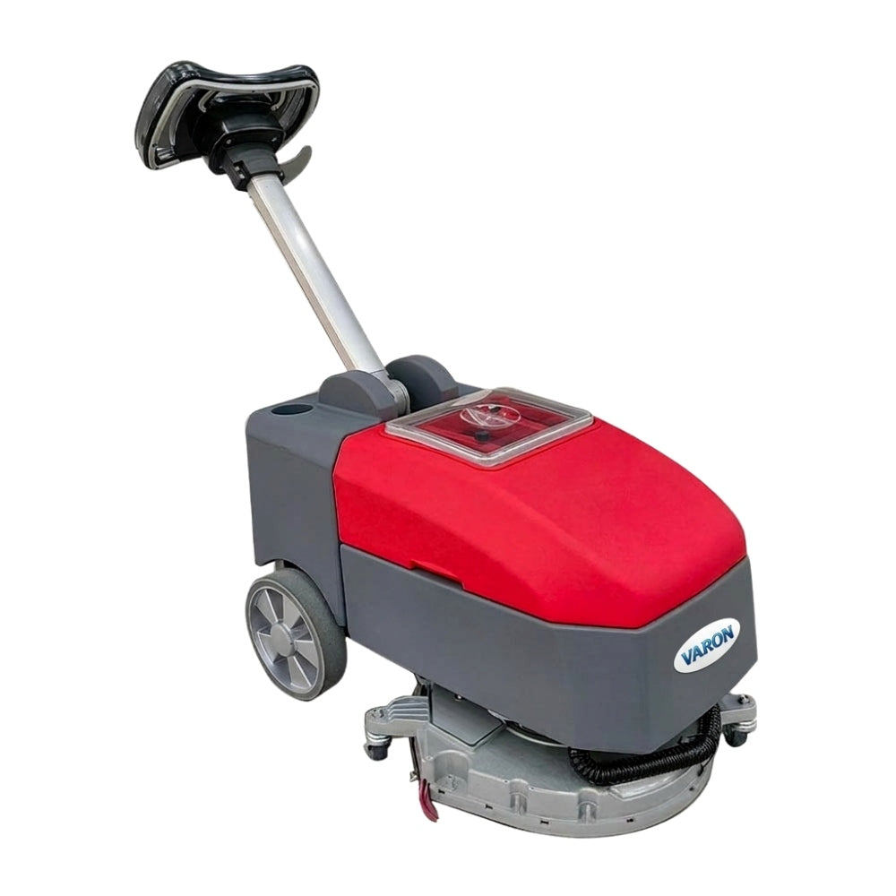Prawy bok małej maszyny czyszczącej prowadzonej VARON RX350