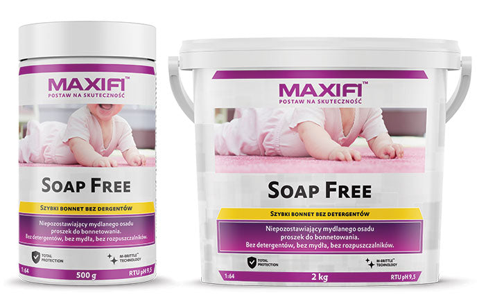 Maxifi Soap Free do prania tapicerek dla alergików i dzieci, odkurzacze piorące