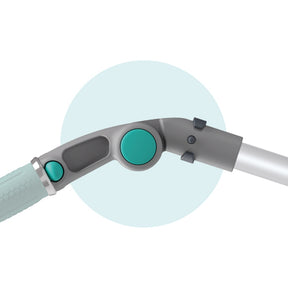 Redukcja kątowa na kij teleskopowy z Lampo TTS 8540YL z bliska