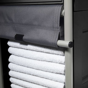 Zasuwana toleta materiałowa w wózku hotelowym Numatic NKT 0 R 