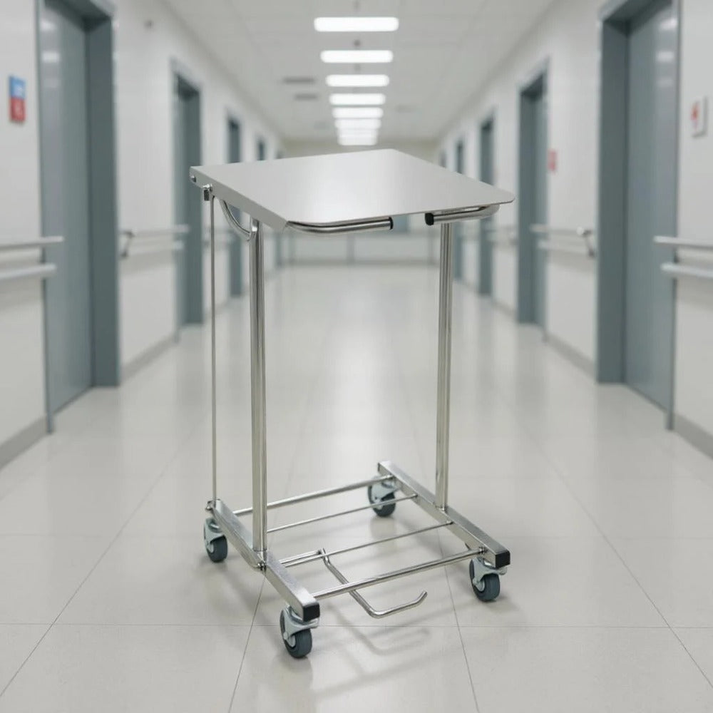 Stelaż do worka na odpady ze stali nierdzewnej 85H 120l EURO