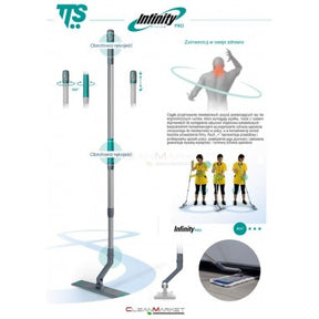 TTS mop do mycia podłóg zestaw Uni System Infinity - mop wykonujący ósemki
