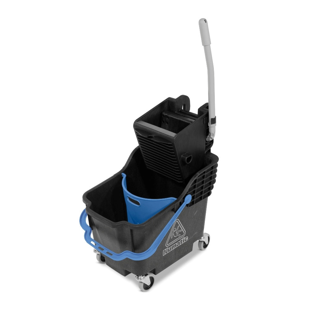 Wiadro na kółkach do mycia podłóg z wyciskarką doczołową Numatic HB 1812R