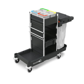 Wózek do sprzątania podłóg Numatic SM1 wyposażony w zestaw SRK 21