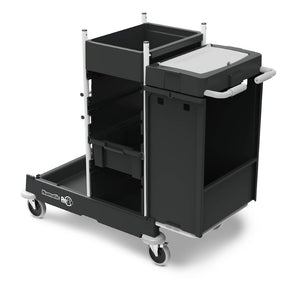 Wózek do sprzątania podłóg Numatic SM2 tył z lewej strony