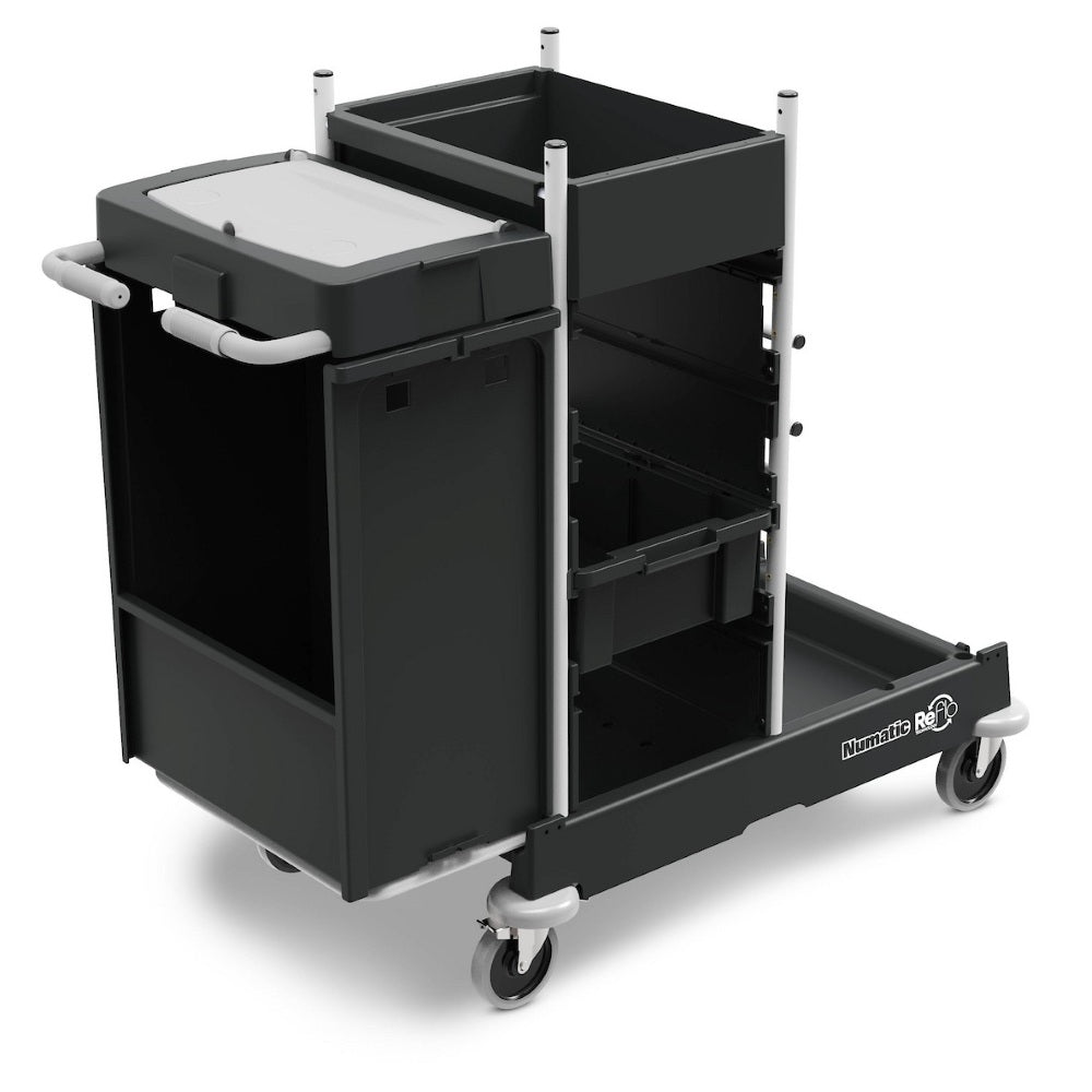 Wózek do sprzątania podłóg Numatic SM2 tył z prawej strony