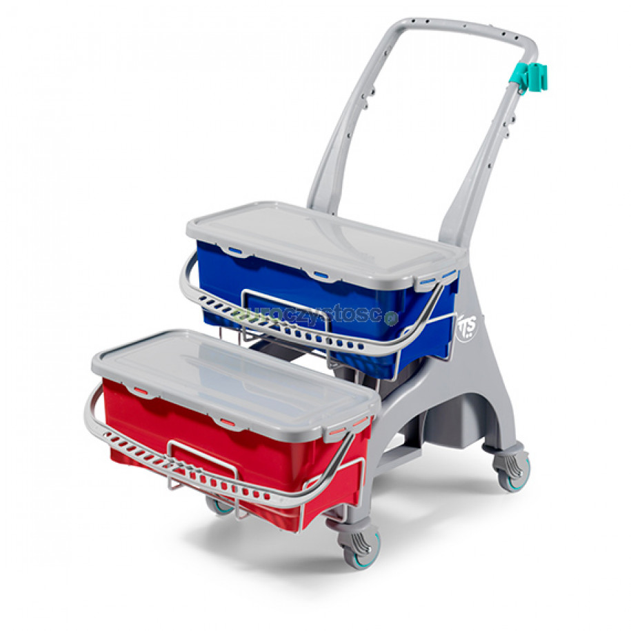 TTS NICK Hermetic 19 lub 16 uchwyt na mop - wózek do dezynfekcji i mycia 