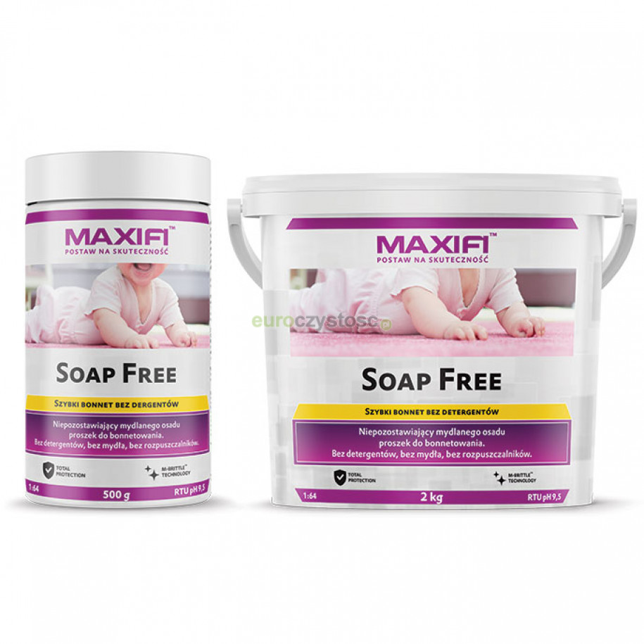 Maxifi Soap Free do prania tapicerek dla alergików i dzieci, odkurzacze piorące