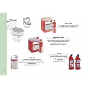 Kleen Premium nr 2 ECO - łagodny środek do czyszczenia w łazienkach i toaletach
