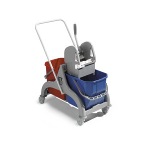 TTS NICK Wózek do sprzątania 2-wiaderkowy 2x15L lub 2x25 L
