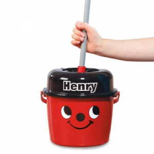 Zabawkowy mop z wiadrem Henry