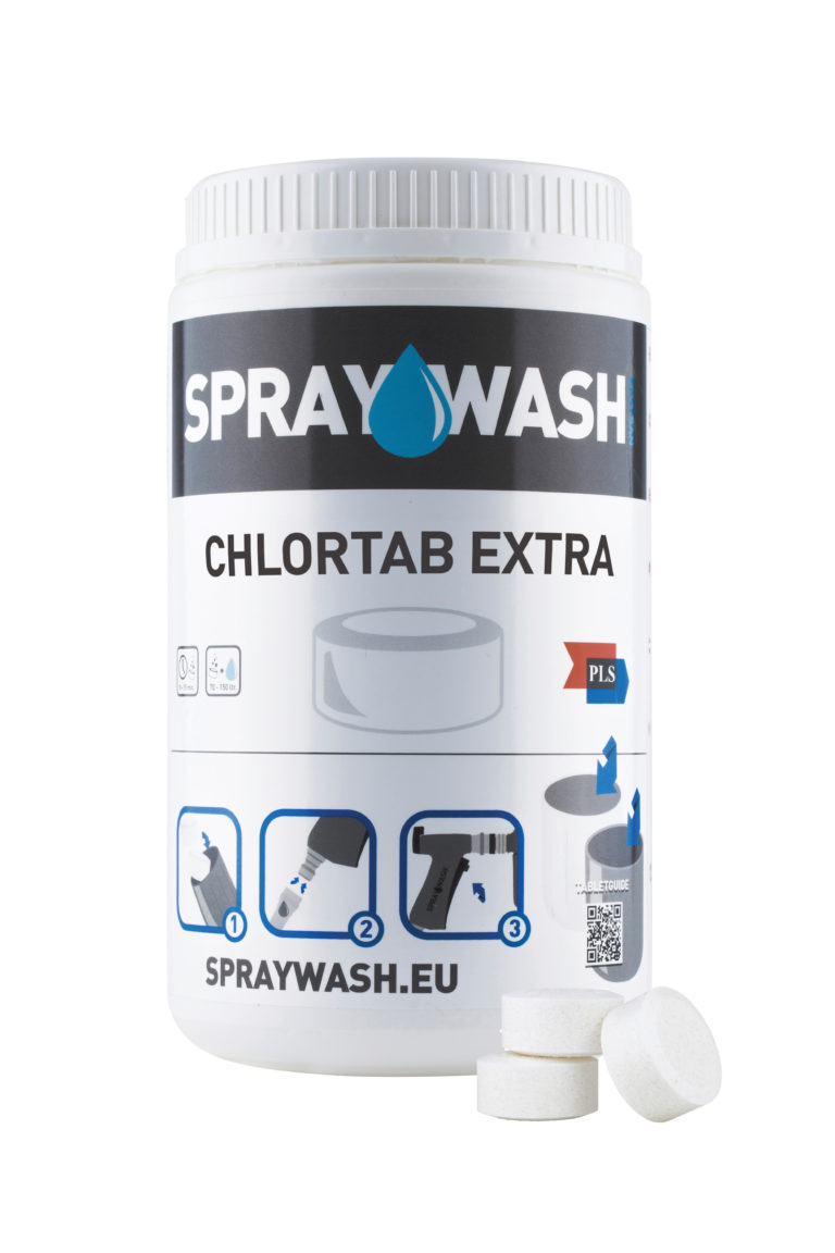 SprayWash ChlorTab- dezynfekcja chlorem